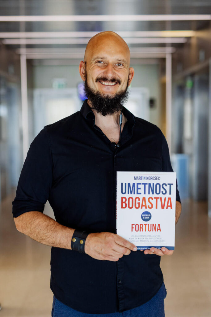 Knjiga Umetnost bogastva Fortuna Martina Korošca o dolgoročnih strategijah premoženja